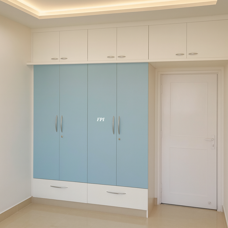 Modular wadrobe with loft