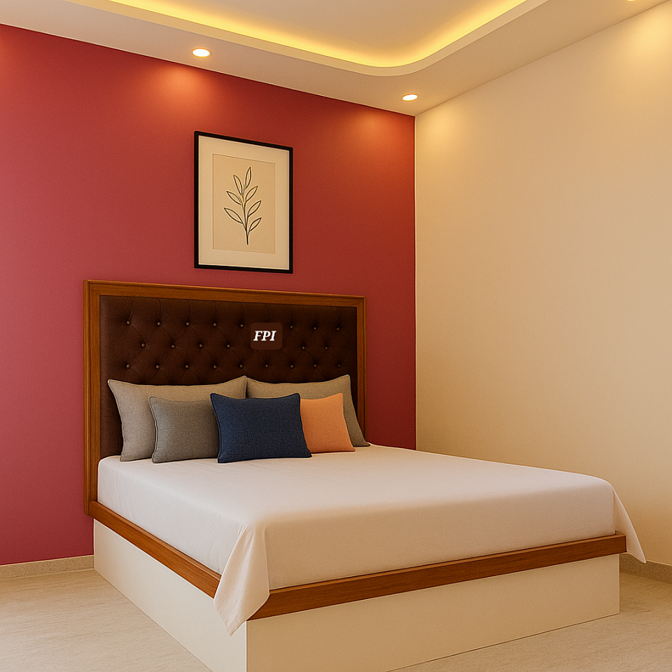 King size bed, queen size bed