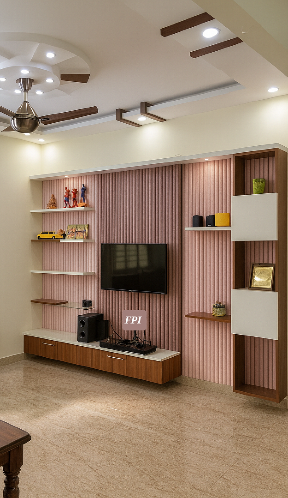 Tv wall unit
