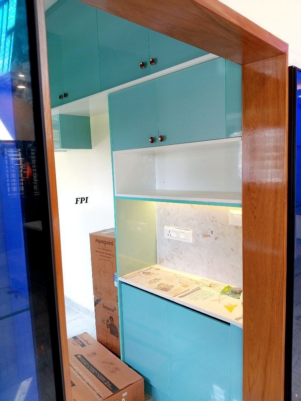 Kitchen and arch design